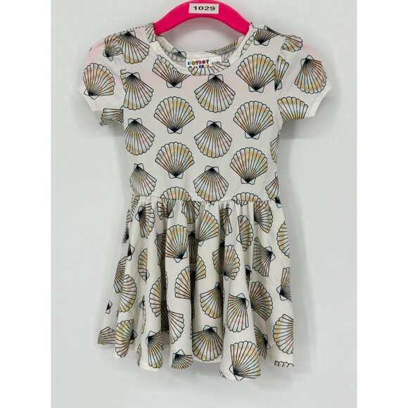Dot Dot Smile Other - Dotdotsmile Girls Dress Size 6/12 Months White with Seashells New With Tags
